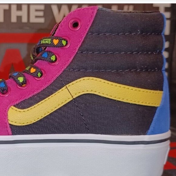 Vans Beads Sk8 Hi 2 Platform Men's 4/Women's 5.5 VN0A3TKN21X - Picture 7 of 11